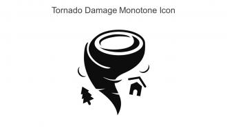 Tornado Damage Monotone Icon In Powerpoint Pptx Png And Editable Eps Format