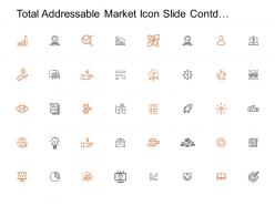 Total Addressable Market Icon Slide Contd Growth L198 Ppt Powerpoint Presentation Layouts