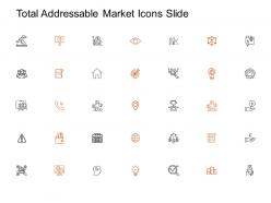 Total Addressable Market Icons Slide Arrow Target L199 Ppt Powerpoint Presentation Gallery