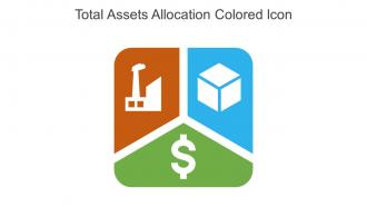 Total Assets Allocation Colored Icon In Powerpoint Pptx Png And Editable Eps Format