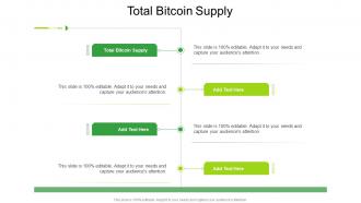 Total Bitcoin Supply In Powerpoint And Google Slides Cpb