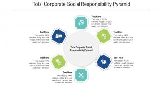 Total corporate social responsibility pyramid ppt powerpoint presentation styles cpb