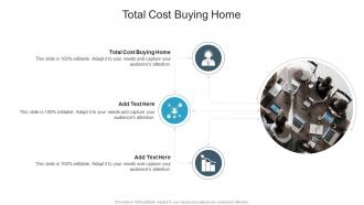 Total Cost Buying Home In Powerpoint And Google Slides Cpb