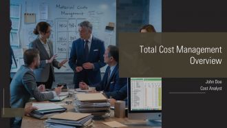 Total Cost Management Overview PPT Sample AT