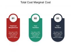 Total cost marginal cost ppt powerpoint presentation infographics templates cpb