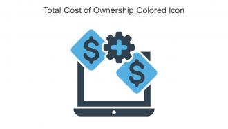 Total Cost Of Ownership Colored Icon In Powerpoint Pptx Png And Editable Eps Format