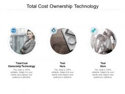Total cost ownership technology ppt powerpoint presentation slides aids cpb