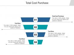 Total cost purchase ppt powerpoint presentation pictures outfit cpb