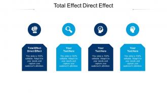 Total effect direct effect ppt powerpoint presentation icon objects cpb