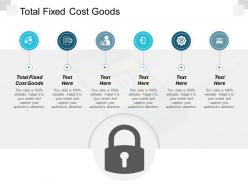 Total fixed cost goods ppt powerpoint presentation summary example cpb
