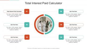 Total Interest Paid Calculator In Powerpoint And Google Slides Cpb