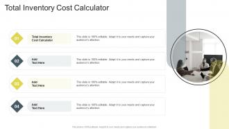 Total Inventory Cost Calculator In Powerpoint And Google Slides Cpb