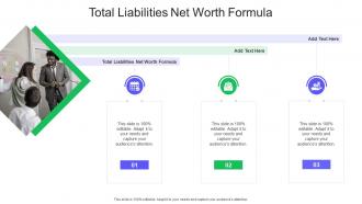 Total Liabilities Net Worth Formula In Powerpoint And Google Slides Cpb
