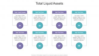 Total Liquid Assetsin Powerpoint And Google Slides Cpb