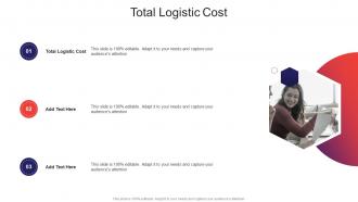 Total Logistic Cost In Powerpoint And Google Slides Cpb