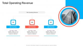 Total Operating Revenue In Powerpoint And Google Slides Cpb