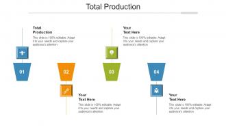 Total Production Ppt Powerpoint Presentation Summary Graphics Pictures Cpb