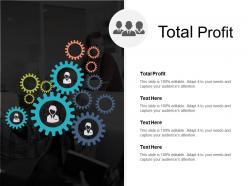 Total profit ppt powerpoint presentation ideas professional cpb
