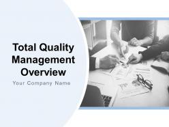 Total quality management overview powerpoint presentation slides