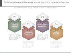 Total quality management principles template powerpoint presentation examples