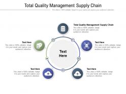 Total quality management supply chain ppt powerpoint presentation inspiration cpb