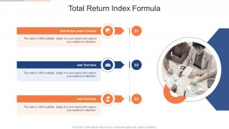Total Return Index Formula In Powerpoint And Google Slides Cpb