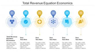 Total revenue equation economics ppt powerpoint presentation professional mockup cpb