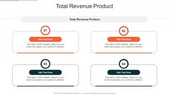 Total Revenue Product In Powerpoint And Google Slides Cpb