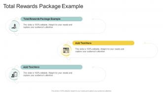 Total Rewards Package Example In Powerpoint And Google Slides Cpb
