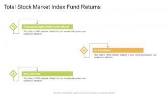 Total Stock Market Index Fund Returns Advice Writers Job In Powerpoint And Google Slides Cpb