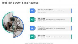 Total Tax Burden State Retirees In Powerpoint And Google Slides Cpb
