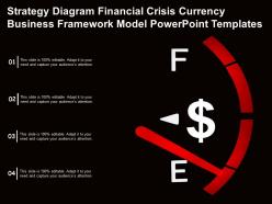 Touch Base With Our Strategy Diagram Financial Crisis Currency Business Framework Model Templates