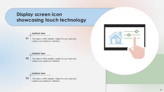 Touch Screen Technology Powerpoint Ppt Template Bundles Pre-designed Aesthatic