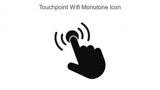 Touchpoint Wifi Monotone Icon In Powerpoint Pptx Png And Editable Eps Format