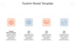 Toulmin model template ppt powerpoint presentation outline picture cpb