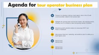 Tour Operator Business Plan Powerpoint Presentation Slides Visual Captivating