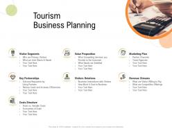 Tourism business planning strategy for hospitality management ppt layouts smartart