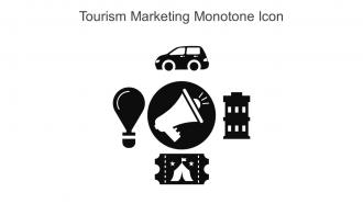 Tourism Marketing Monotone Icon In Powerpoint Pptx Png And Editable Eps Format