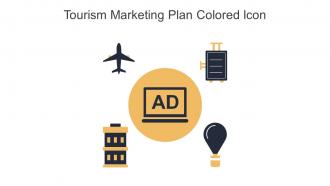 Tourism Marketing Plan Colored Icon In Powerpoint Pptx Png And Editable Eps Format
