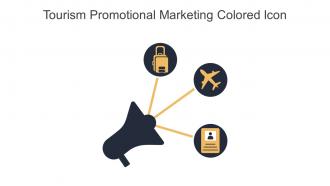 Tourism Promotional Marketing Colored Icon In Powerpoint Pptx Png And Editable Eps Format