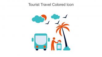 Tourist Travel Colored Icon In Powerpoint Pptx Png And Editable Eps Format