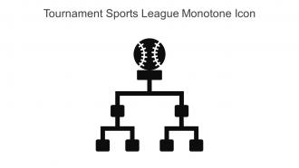 Tournament Sports League Monotone Icon In Powerpoint Pptx Png And Editable Eps Format