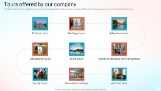 Tours Offered By Our Company Online Travel Agency Company Profile