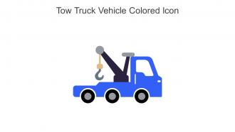 Tow Truck Vehicle Colored Icon In Powerpoint Pptx Png And Editable Eps Format