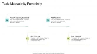 Toxic Masculinity Femininity In Powerpoint And Google Slides Cpb