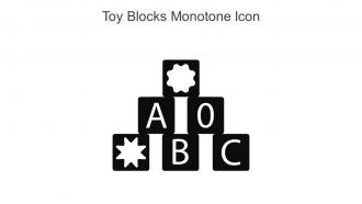 Toy Blocks Monotone Icon In Powerpoint Pptx Png And Editable Eps Format