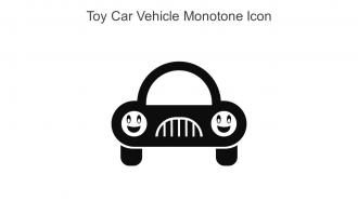 Toy Car Vehicle Monotone Icon In Powerpoint Pptx Png And Editable Eps Format