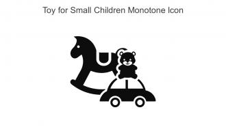 Toy For Small Children Monotone Icon In Powerpoint Pptx Png And Editable Eps Format