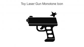 Toy Laser Gun Monotone Icon In Powerpoint Pptx Png And Editable Eps Format