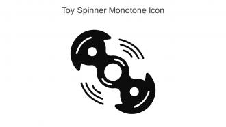 Toy Spinner Monotone Icon In Powerpoint Pptx Png And Editable Eps Format
